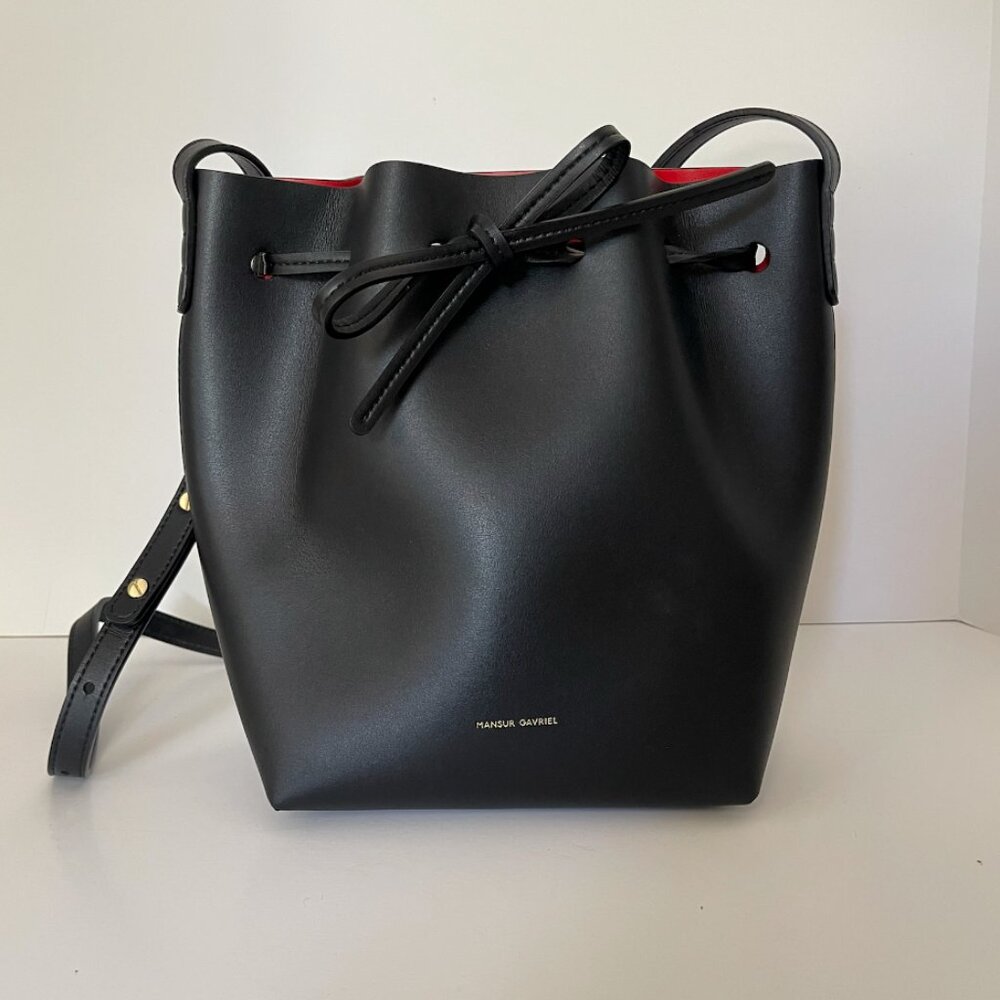 MANSUR GAVRIEL MINI BUCKET BAG